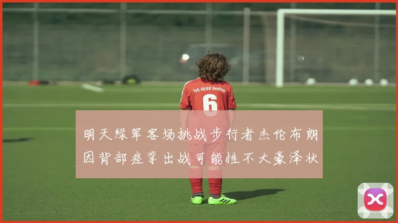 明天绿军客场挑战步行者杰伦布朗因背部痉挛出战可能性不大豪泽状态成疑